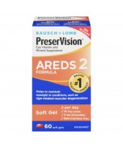 Bausch & Lomb PreserVision AREDS 2 Formula Eye Supplement Capsules